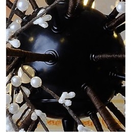 Průmyslový Wind Star Přívěsek Dekorativní oděv Ohňostroj Spark Light