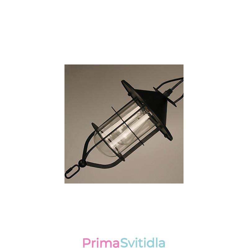 Kovové závěsné svítidlo v retro stylu Mini