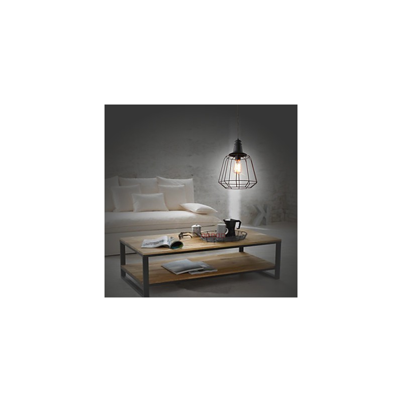 Rustikální Lodge Retro Venkovský Mini styl Malba Kovový přívěsek Light Garáž