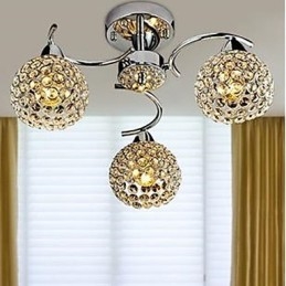 Dome Light of Modern Crystal Absorb Dome Light Meals Lustr Droplight Sezení