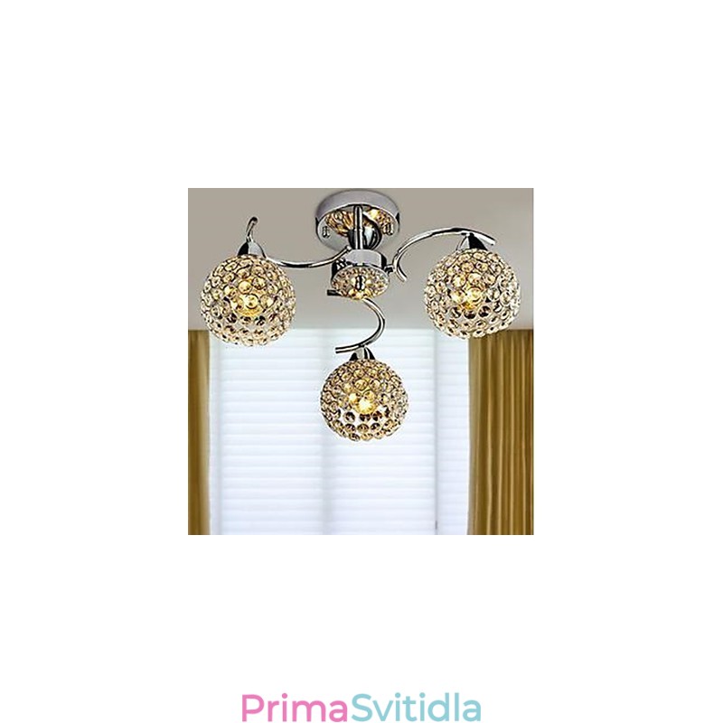 Dome Light of Modern Crystal Absorb Dome Light Meals Lustr Droplight Sezení