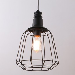 Rustikální Lodge Retro Venkovský Mini styl Malba Kovový přívěsek Light Garáž