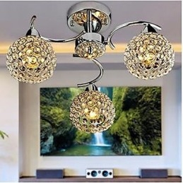 Dome Light of Modern Crystal Absorb Dome Light Meals Lustr Droplight Sezení