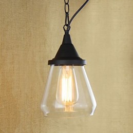 Závěsná svítidla tradiční klasické vintage retro venkovská garáž kovová