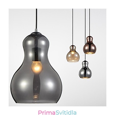 Závěsná lampa ve tvaru tykve 1 Světlá Moderní Jednoduchost Zlatá Chrom Růžové zlato Jantarová Kouřově šedá Sklo a uhlíková ocel Závěsná lampa ve tvaru tykve 1 Světlá Moderní Jednoduchost Zlatá Chrom Růžové zlato Jantarová Kouřově šedá Sklo a uhlíková ocel
