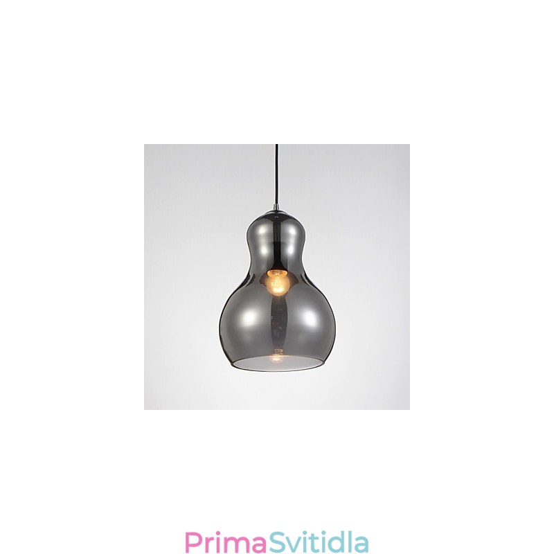 Závěsná lampa ve tvaru tykve 1 Světlá Moderní Jednoduchost Zlatá Chrom Růžové zlato Jantarová Kouřově šedá Sklo a uhlíková ocel