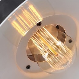 Amercian Countryside Loft Průmyslová závěsná lampa v lampě Home Matel Droplight Decorate