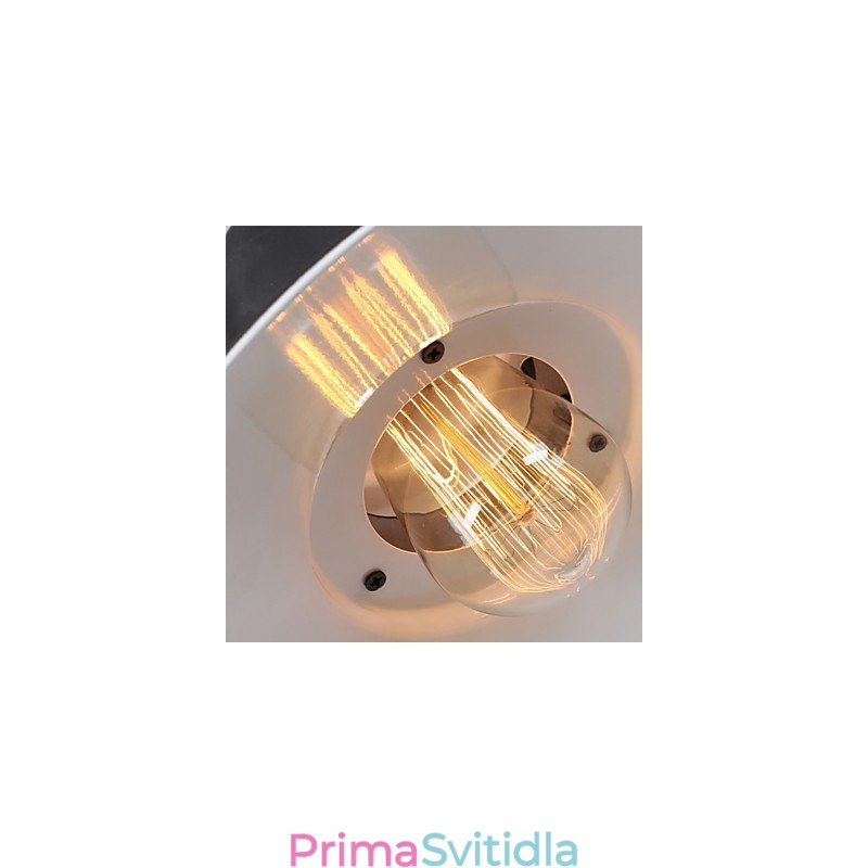 Amercian Countryside Loft Průmyslová závěsná lampa v lampě Home Matel Droplight Decorate