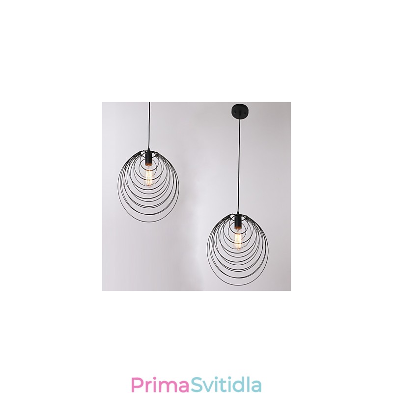 Závěsná světla Mini styl Rustikální Lodge Retro venkovská garáž Kov