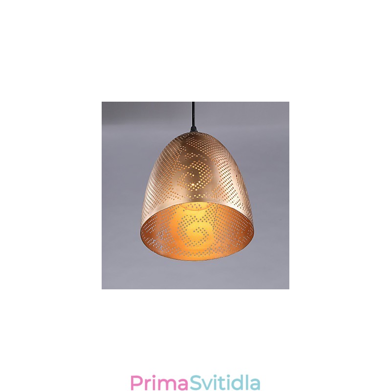 Moderní kovaný lustr Lron Gold