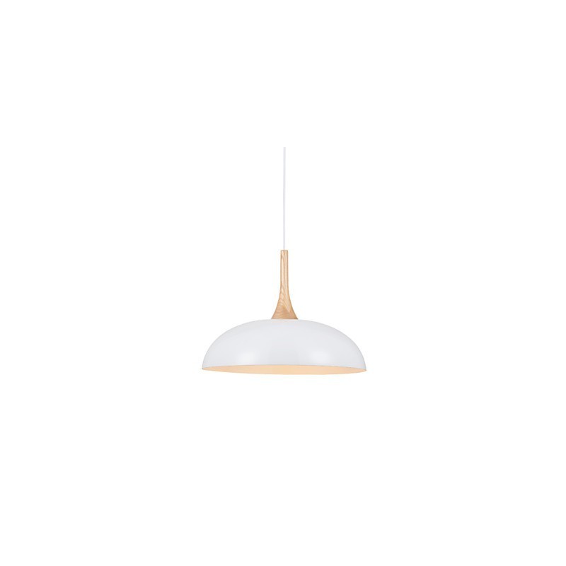 Mini umělecká závěsná lampa 1 Světlo Moderní Jednoduchost Černobílá povrchová úprava Hliníkové a dřevěné závěsné svítidlo