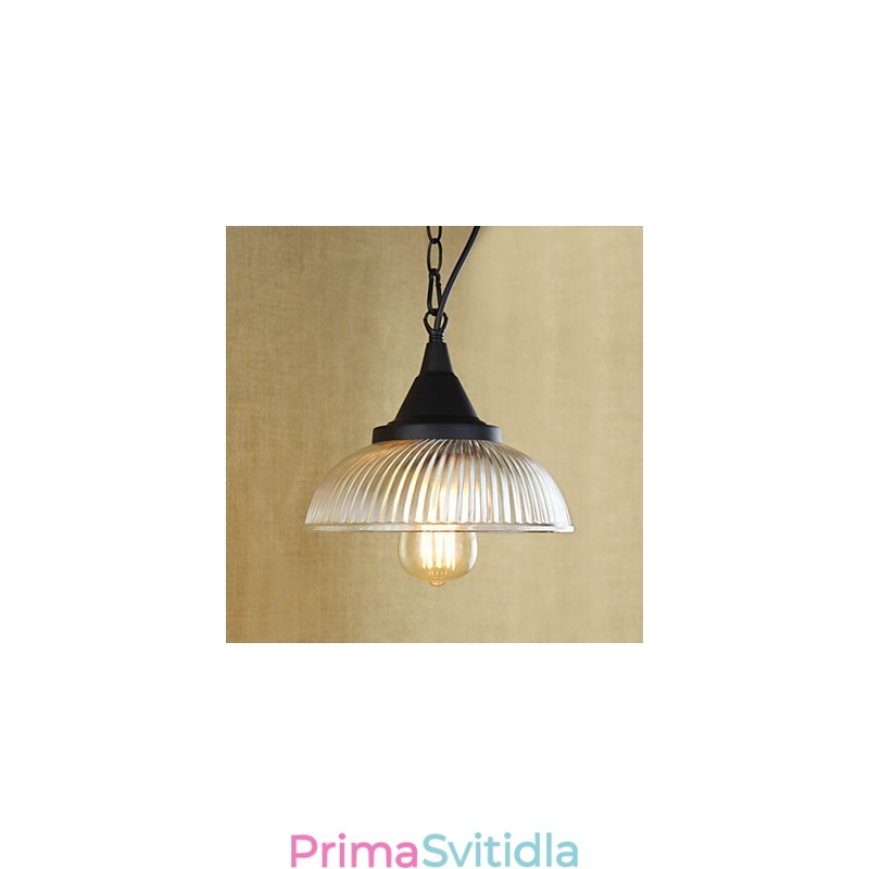 Závěsná svítidla tradiční klasické vintage retro venkovská garáž kovová