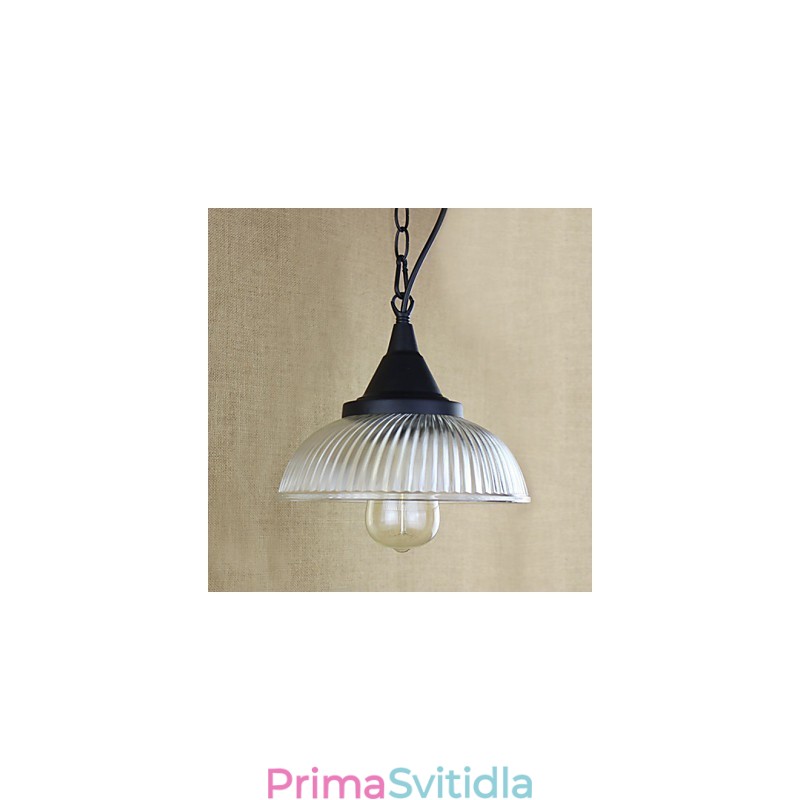 Závěsná svítidla tradiční klasické vintage retro venkovská garáž kovová