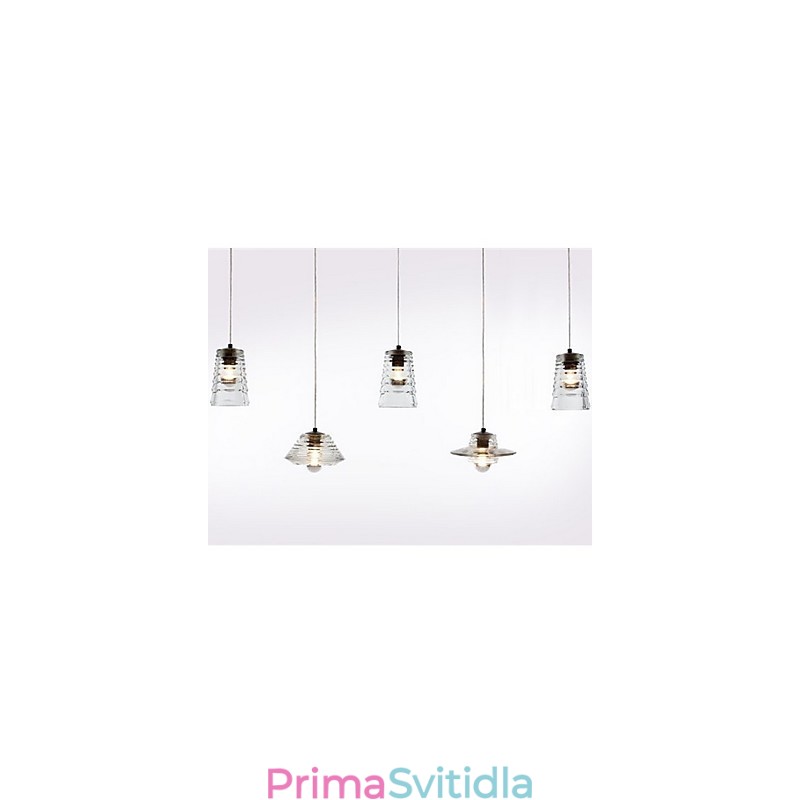 Moderní moderní skleněné závěsné svítidlo