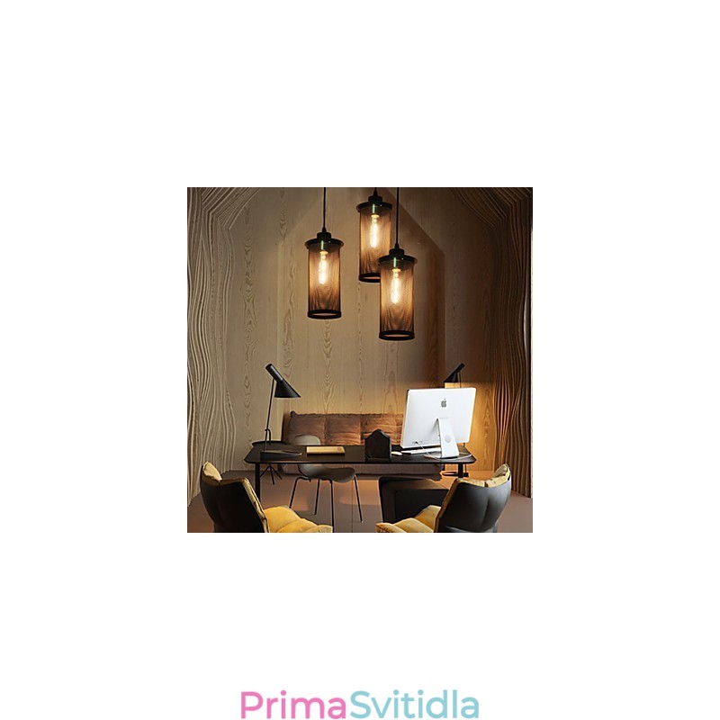 Závěsné svítidlo kreativní kovové síťované jednoduché závěsné svítidlo Cafe závěsné svítidlo