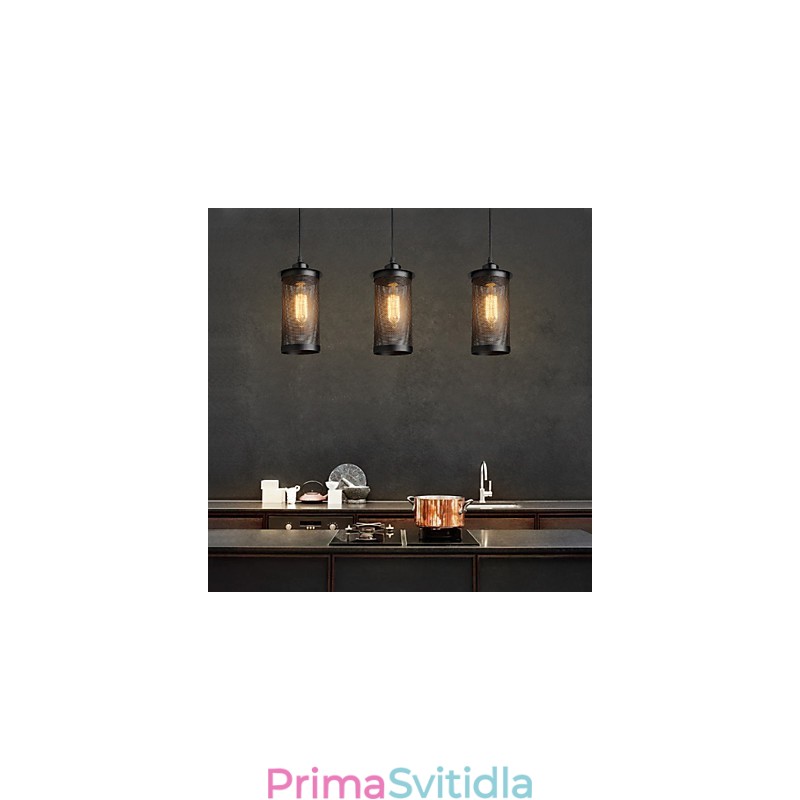 Závěsné svítidlo kreativní kovové síťované jednoduché závěsné svítidlo Cafe závěsné svítidlo