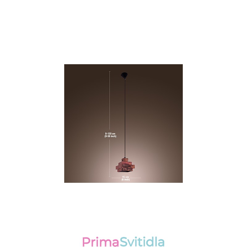 Tradiční klasické mini stylové závěsné svítidlo