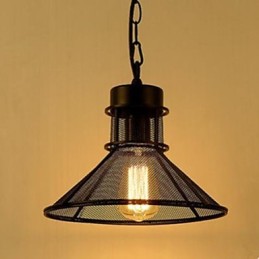 Americká kavárna Terasa Móda Černá Deštník Mřížka Droplight