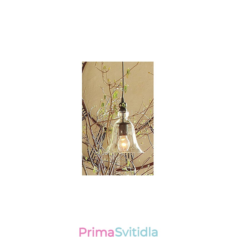 Závěsné svítidlo ve stylu tradiční klasické vintage mísy v mini stylu
