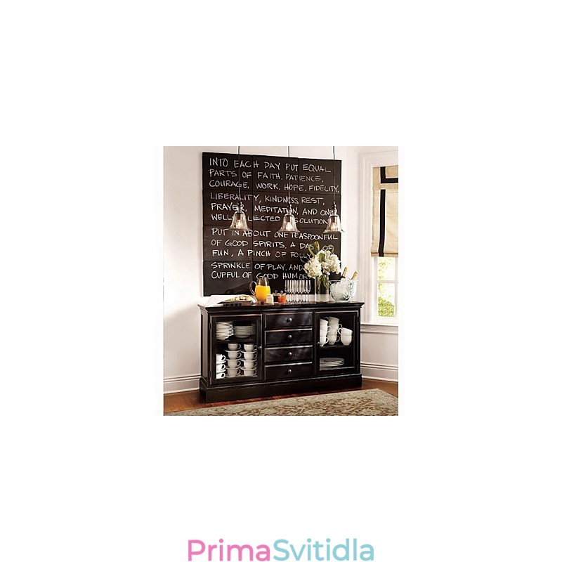 Závěsné svítidlo ve stylu tradiční klasické vintage mísy v mini stylu