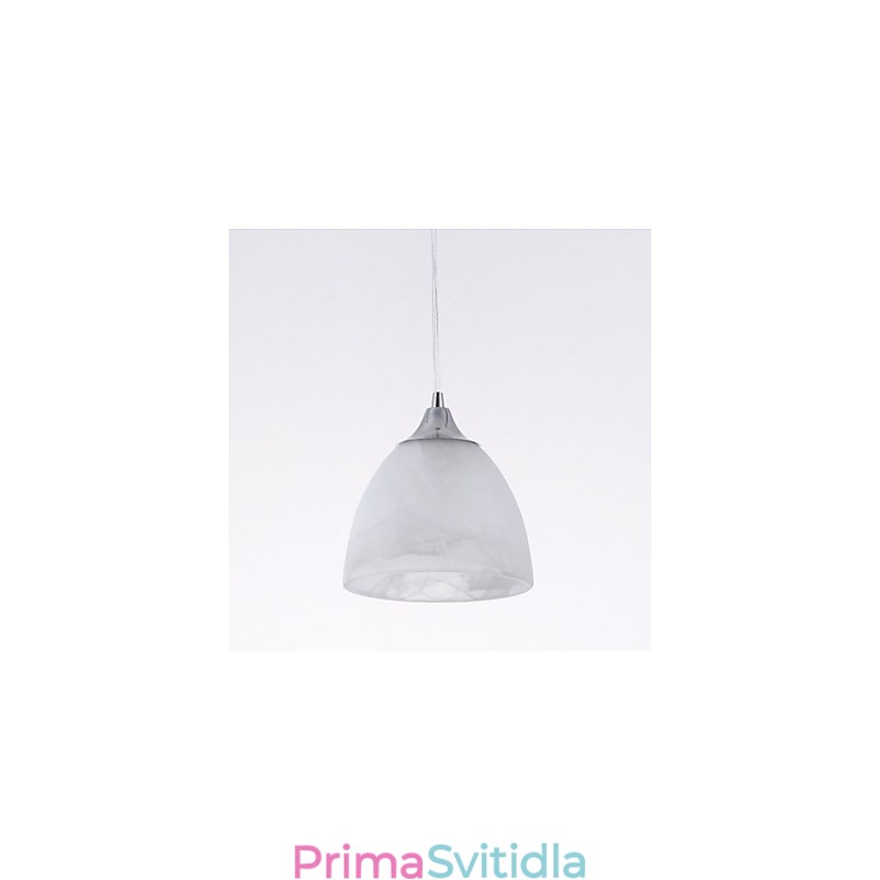 Moderní závěsné svítidlo s podlouhlým baldachýnem na víno se třemi světly