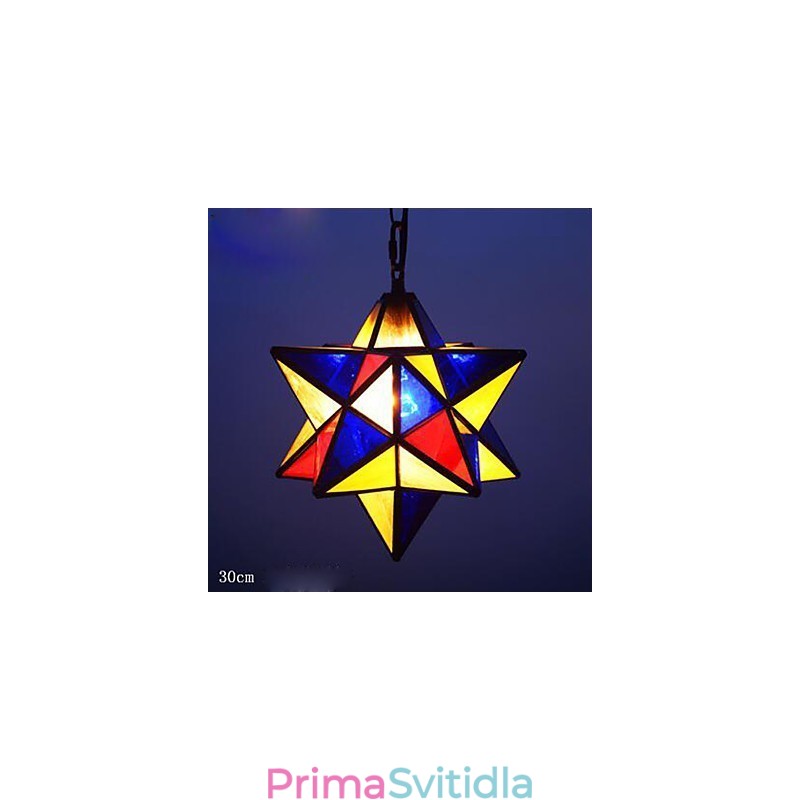 30CM Umělecká individualita Kreativní veranda Moderní hvězdy Droplight Lamp