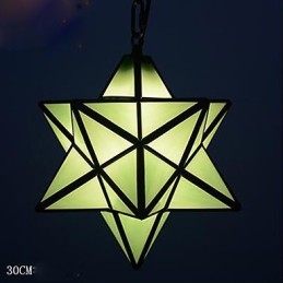 30CM Umělecká individualita Kreativní veranda Moderní hvězdy Droplight Lamp