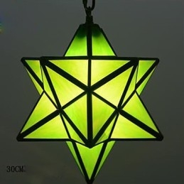 30CM Umělecká individualita Kreativní veranda Moderní hvězdy Droplight Lamp