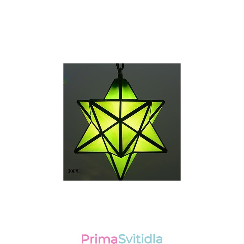30CM Umělecká individualita Kreativní veranda Moderní hvězdy Droplight Lamp