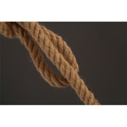 1 lehké DIY umělecké konopné lano Lehký kreativní konopný lustr dlouhý 100 cm Poslat 1 žárovku