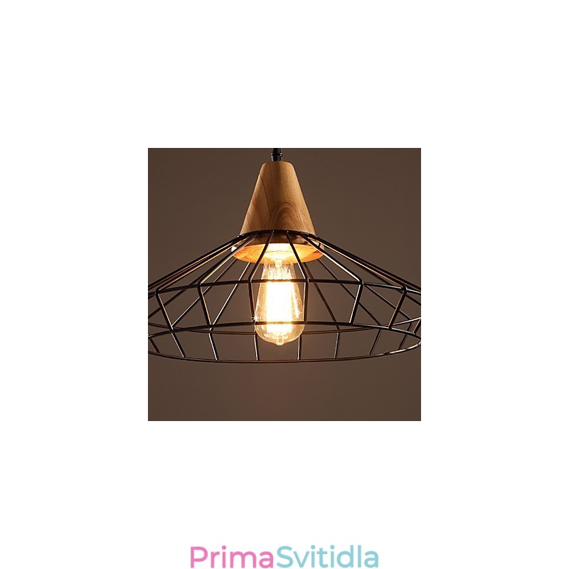 Tradiční klasický klasický vintage mini styl kovový lustr