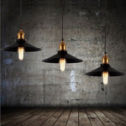 Závěsné svítidlo v evropském stylu Retro Classic Light Metal Art Droplight s průměrem žárovky