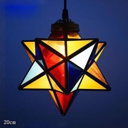 Umělecká individualita Kreativní veranda Moderní hvězdy Droplight Lamp