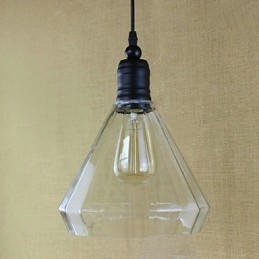 Závěsná svítidla tradiční klasické vintage retro venkovská garáž kovová