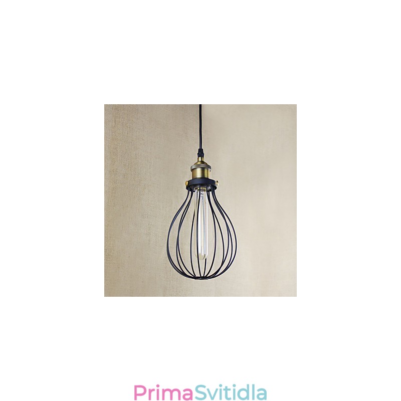 Závěsná světla Rustikální Lodge Vintage Retro Metal