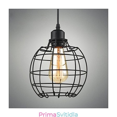 Edison závěsné světlo lustr drátěná klec závěsné stropní stínidlo Edison závěsné světlo lustr drátěná klec závěsné stropní stínidlo