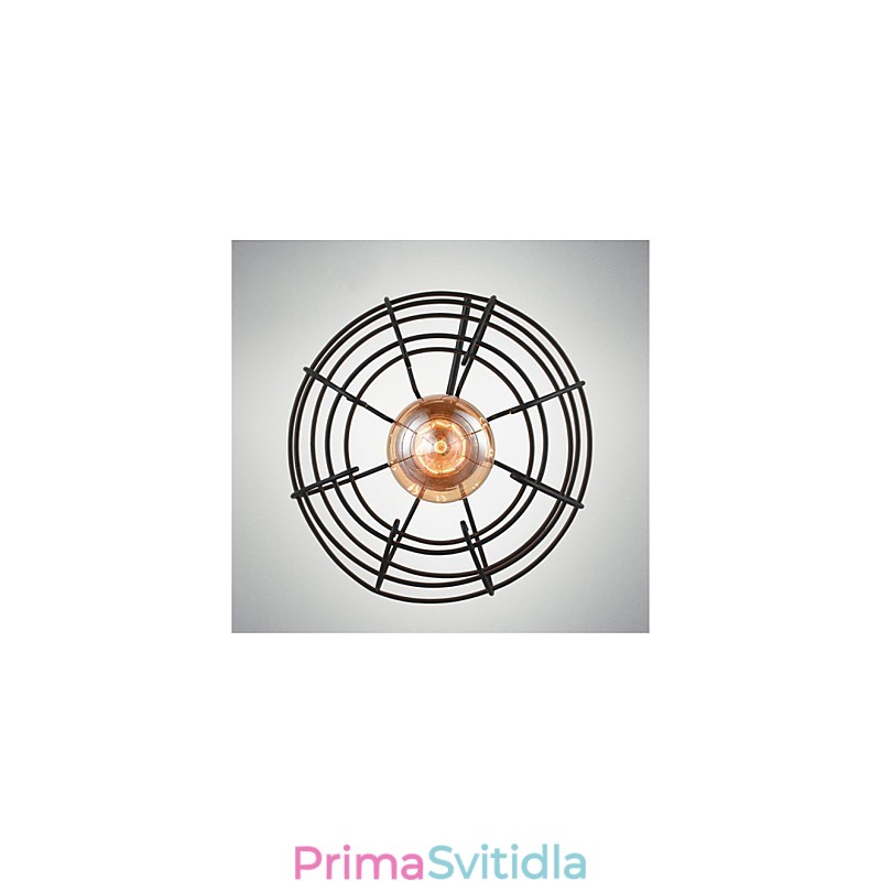 Edison závěsné světlo lustr drátěná klec závěsné stropní stínidlo