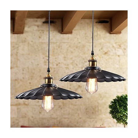Retro klasický přívěsek v evropském stylu Light Metal Art Droplight