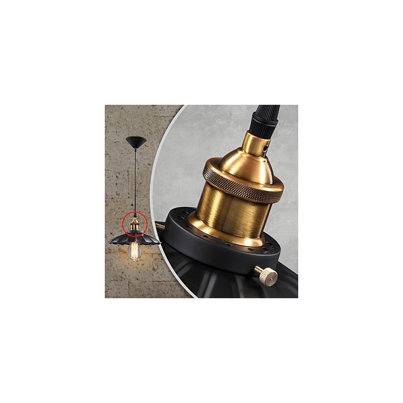 Retro klasický přívěsek v evropském stylu Light Metal Art Droplight