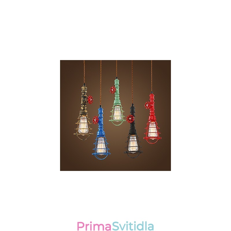 Závěsná svítidla Tradiční klasické Vintage Retro Metal