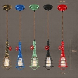 Závěsná svítidla Tradiční klasické Vintage Retro Metal
