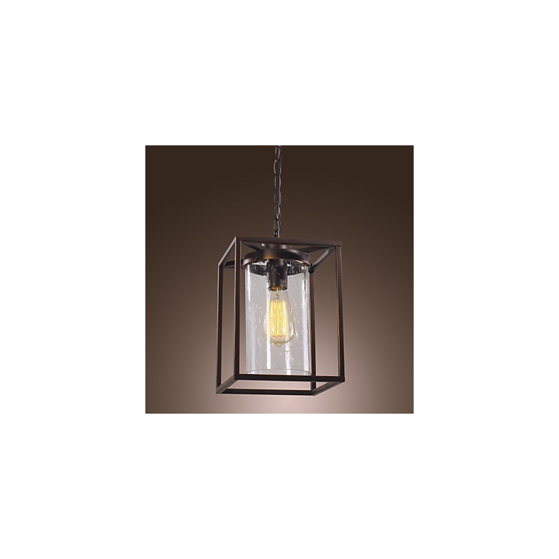 Tradiční klasická klasická vinobraní lampa v mini stylu galvanicky pokovené závěsné světlo jídelní
