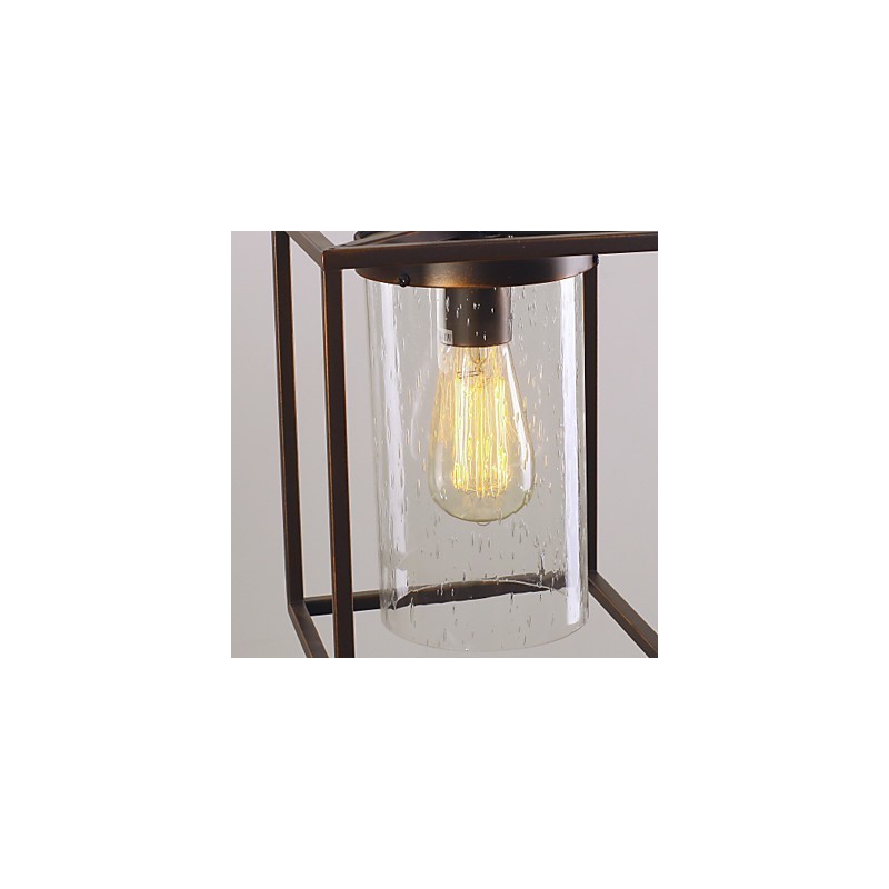 Tradiční klasická klasická vinobraní lampa v mini stylu galvanicky pokovené závěsné světlo jídelní