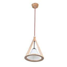 Designová lampa Wood Lustrová lampa Elegantní lustr v současném stylu