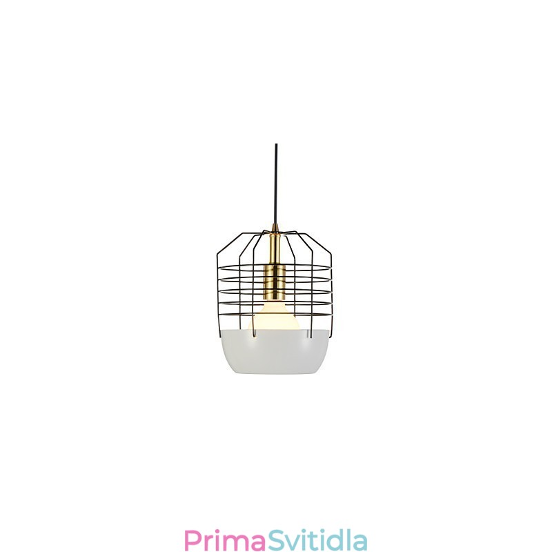 Mini Artistic Spider Web Závěsná lampa 1 Světlá Mordern Jednoduchost Povrchová úprava Černá Bílá Zelená Červená Droplight z uhlíkové oceli