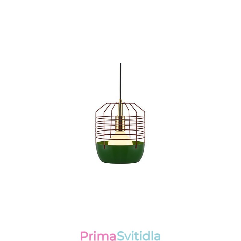 Mini Artistic Spider Web Závěsná lampa 1 Světlá Mordern Jednoduchost Povrchová úprava Černá Bílá Zelená Červená Droplight z uhlíkové oceli