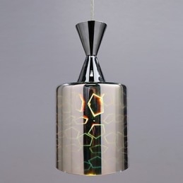 Pochromovaná závěsná lampa s laserovým gravírováním Dream