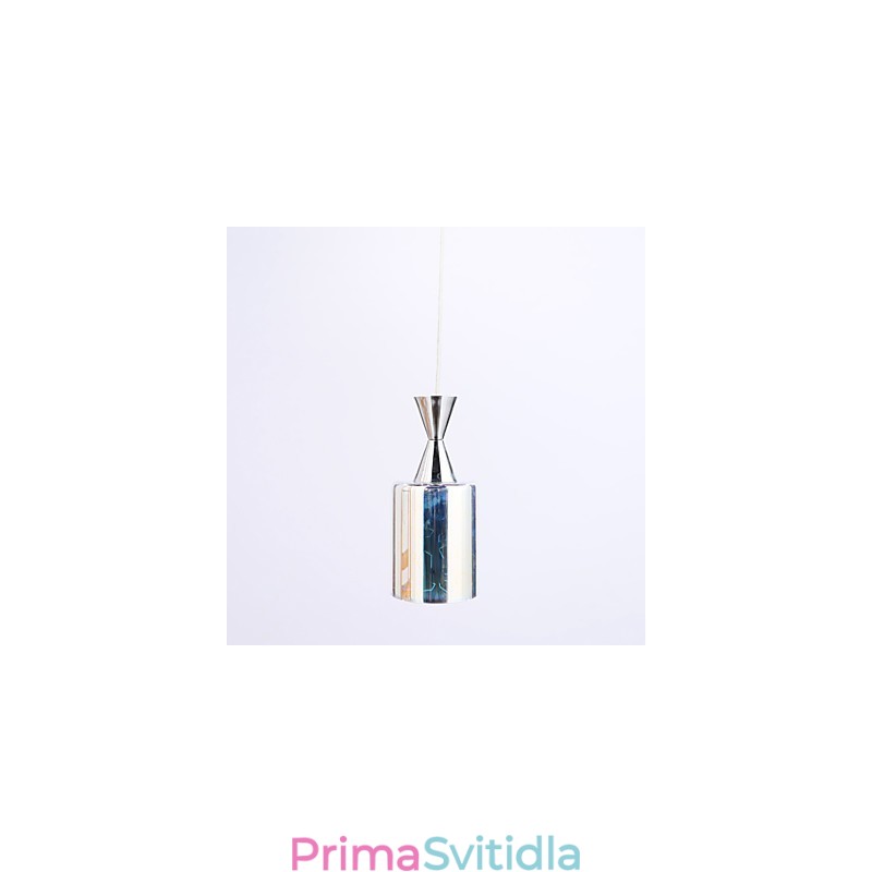 Pochromovaná závěsná lampa s laserovým gravírováním Dream