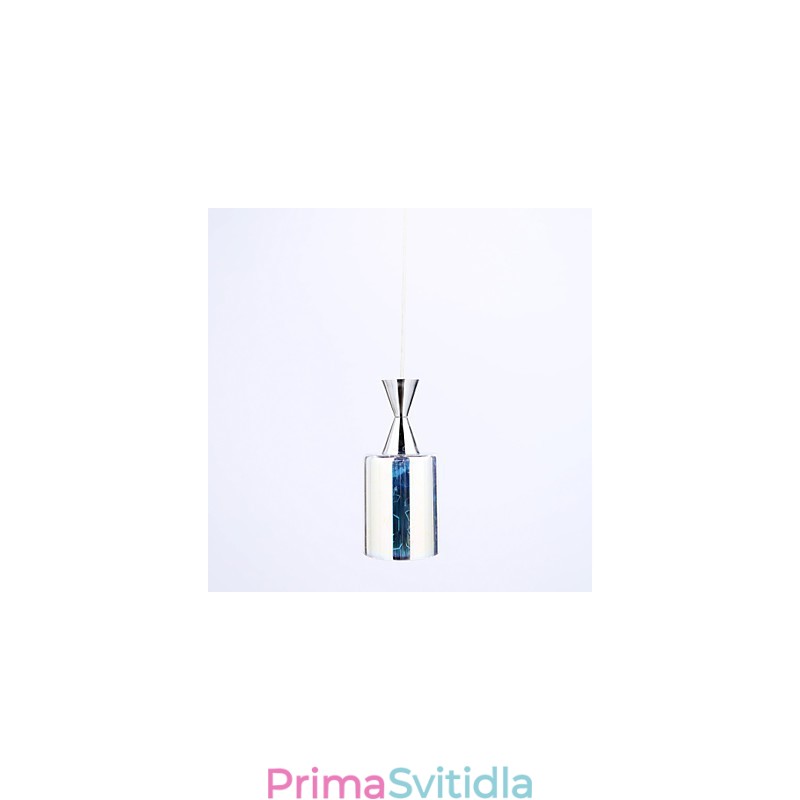 Pochromovaná závěsná lampa s laserovým gravírováním Dream