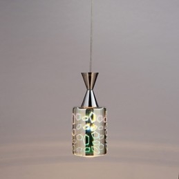Pochromovaná závěsná lampa s laserovým gravírováním Dream